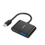 <span>Адаптери</span> HAMA Видео адаптер 2 в 1, Mini Displayport - VGA & HDMI, Ultra-HD 4K <span class='catalog-num-in-name'>HAMA-300086</span> - 