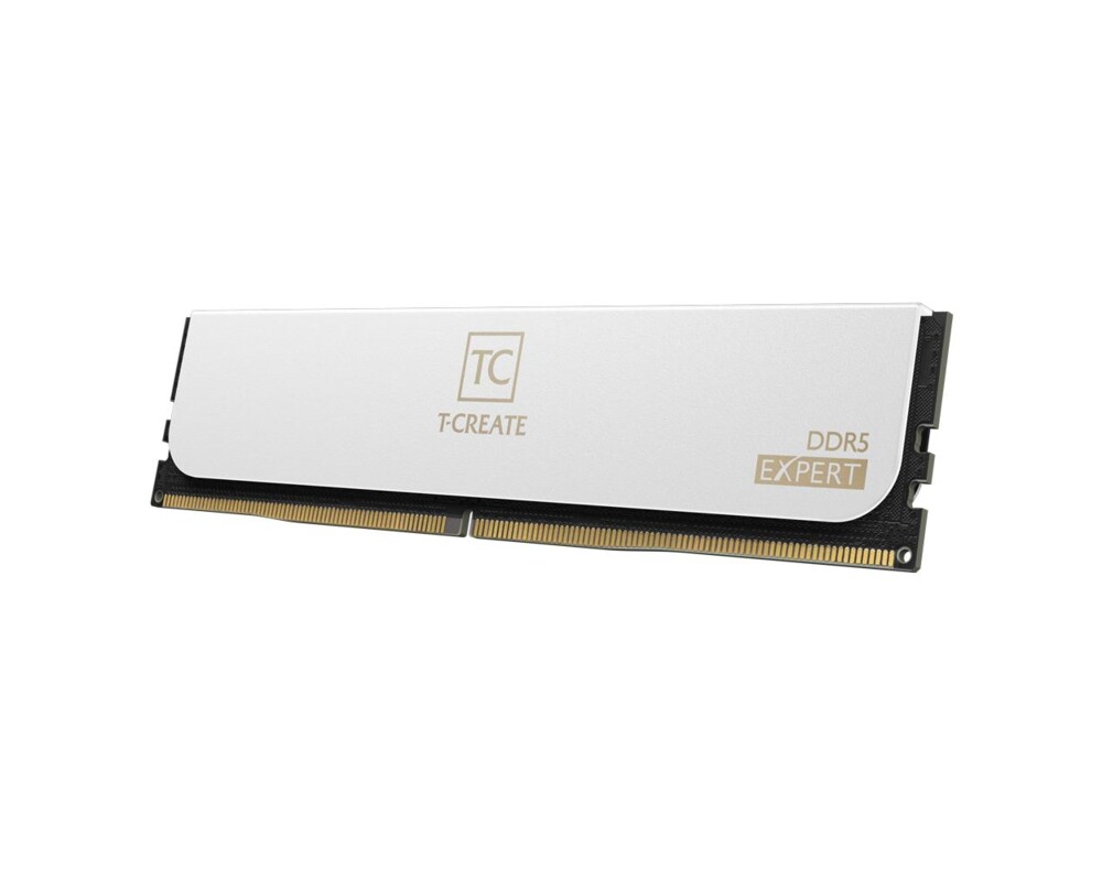 Памет Team Group T-CREATE EXPERT White DDR5 32GB(2x16GB) 6000MHz CL30 4