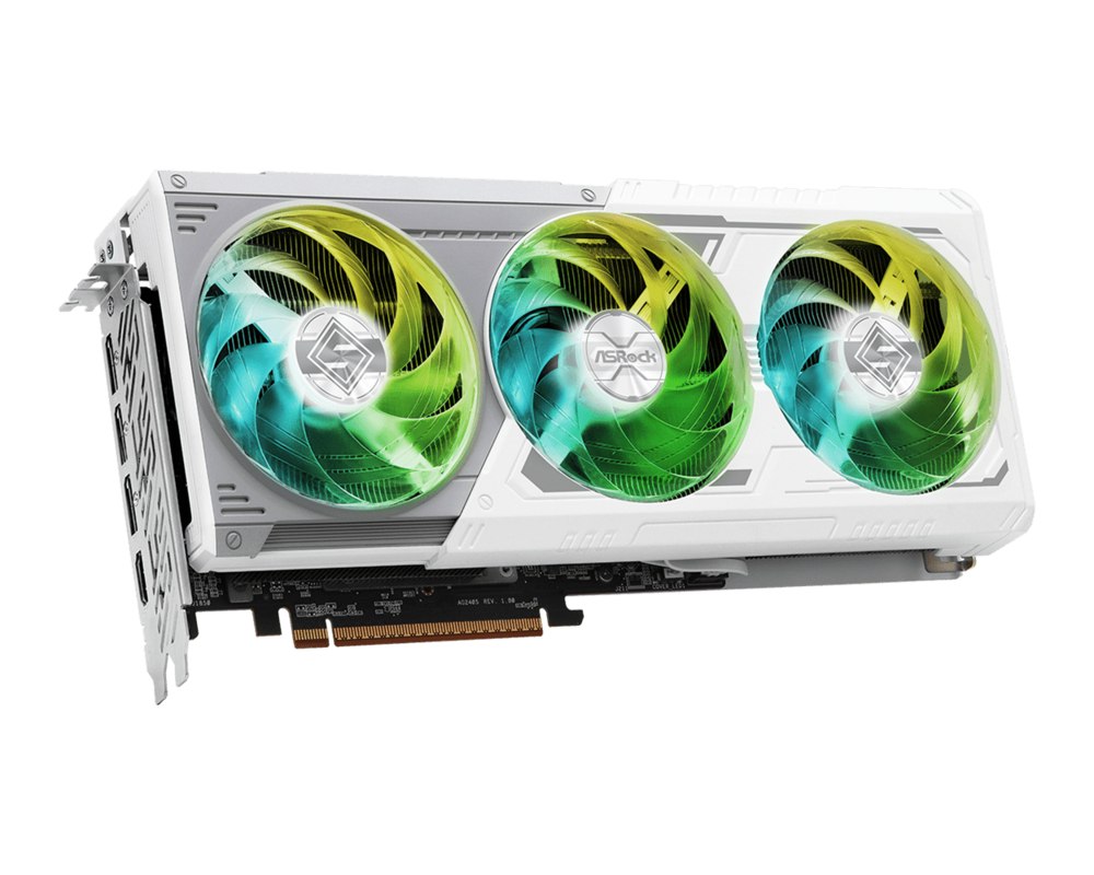 Видеокарта ASRock AMD Radeon RX 9070 XT Steel Legend 3