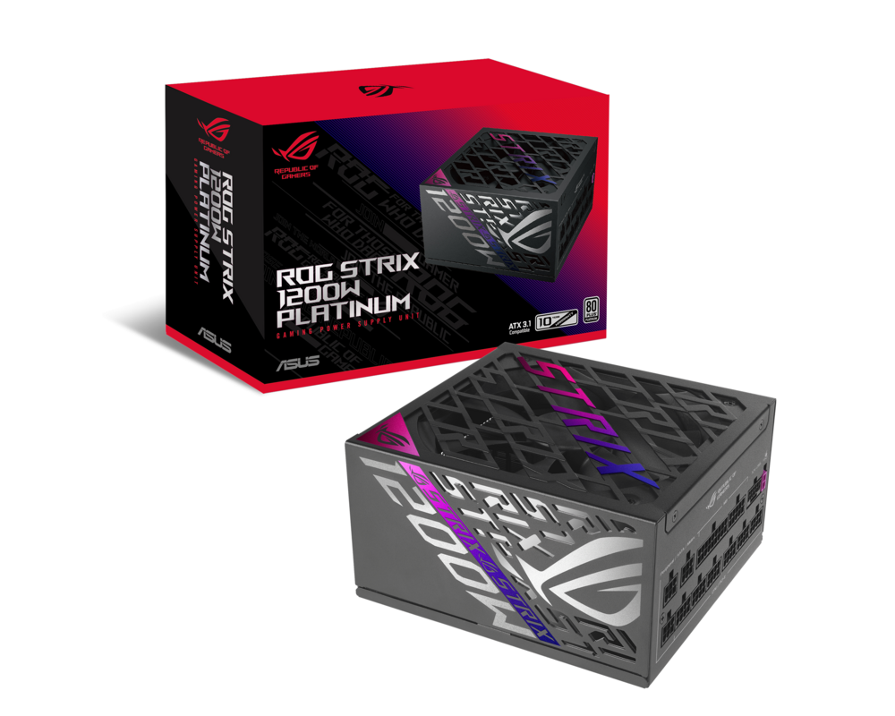 Захранване ASUS ROG STRIX 1200W, 80+ Platinum PCIe 5.0, Fully Modular 15