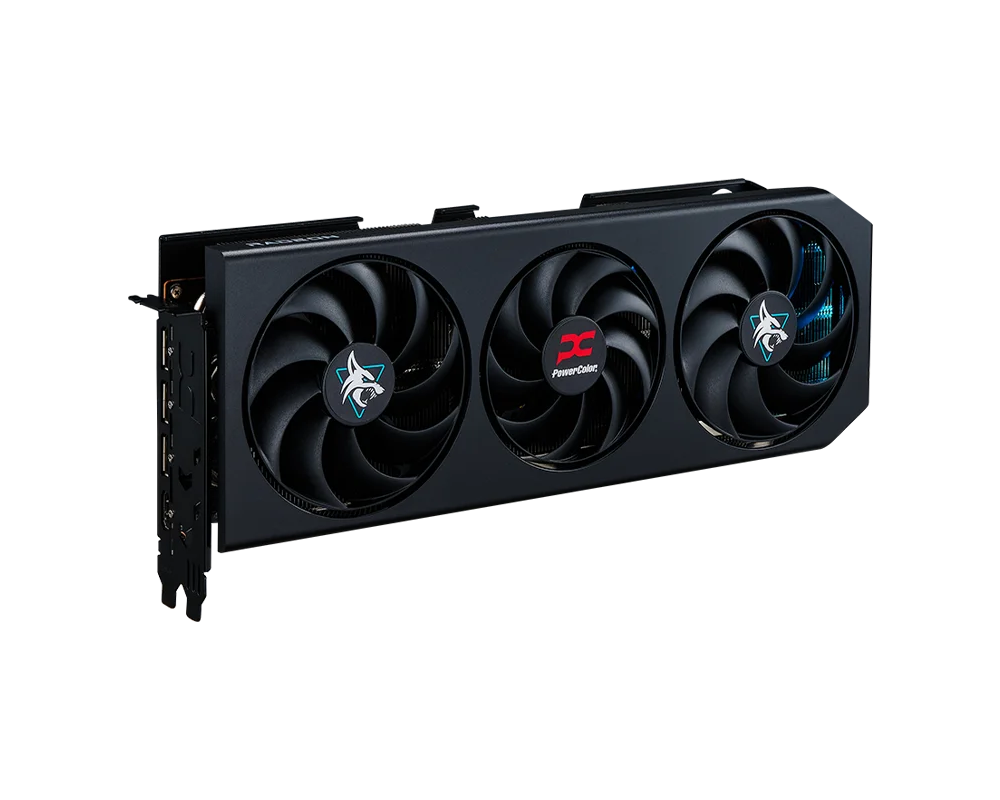 Видеокарта PowerColor Radeon RX 9070 XT Hellhound 16GB GDDR6 2
