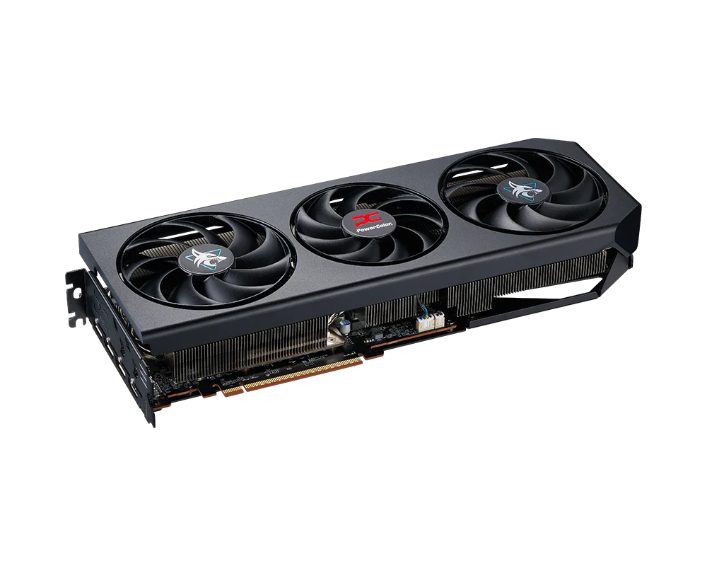 Видеокарта PowerColor Radeon RX 9070 XT Hellhound 16GB GDDR6 3