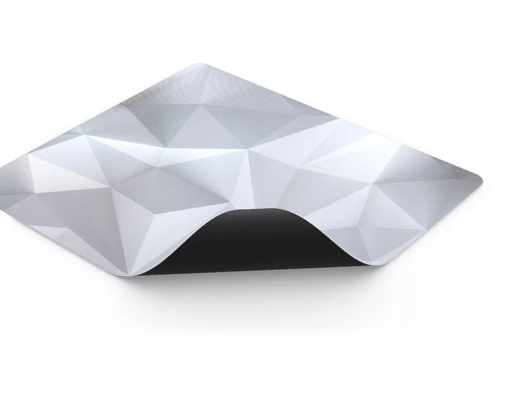 Пад за мишка Подложка за мишка ENDORFY Crystal Onyx White - L 6