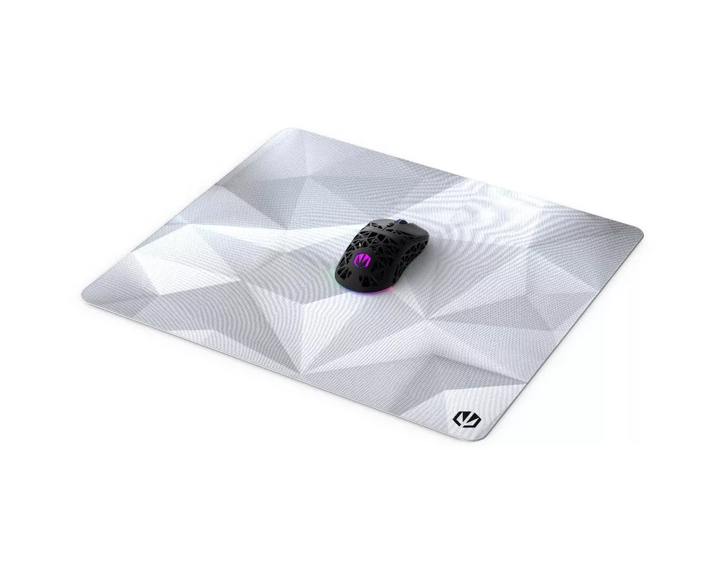 Пад за мишка Подложка за мишка ENDORFY Crystal Onyx White - L 3