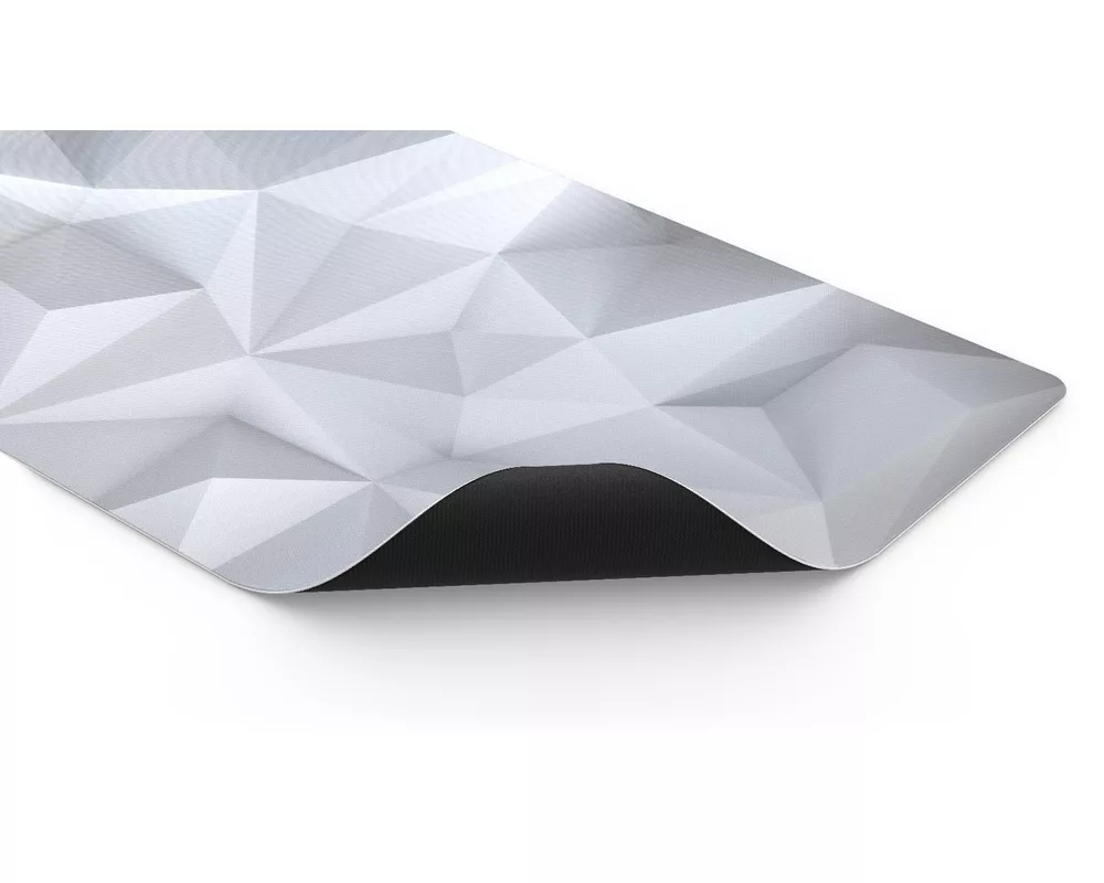 Пад за мишка Подложка за мишка ENDORFY Crystal Onyx White - XL 6