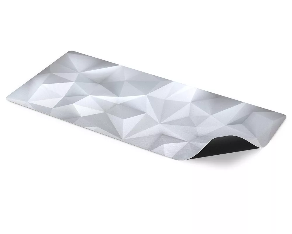 Пад за мишка Подложка за мишка ENDORFY Crystal Onyx White - XL 4