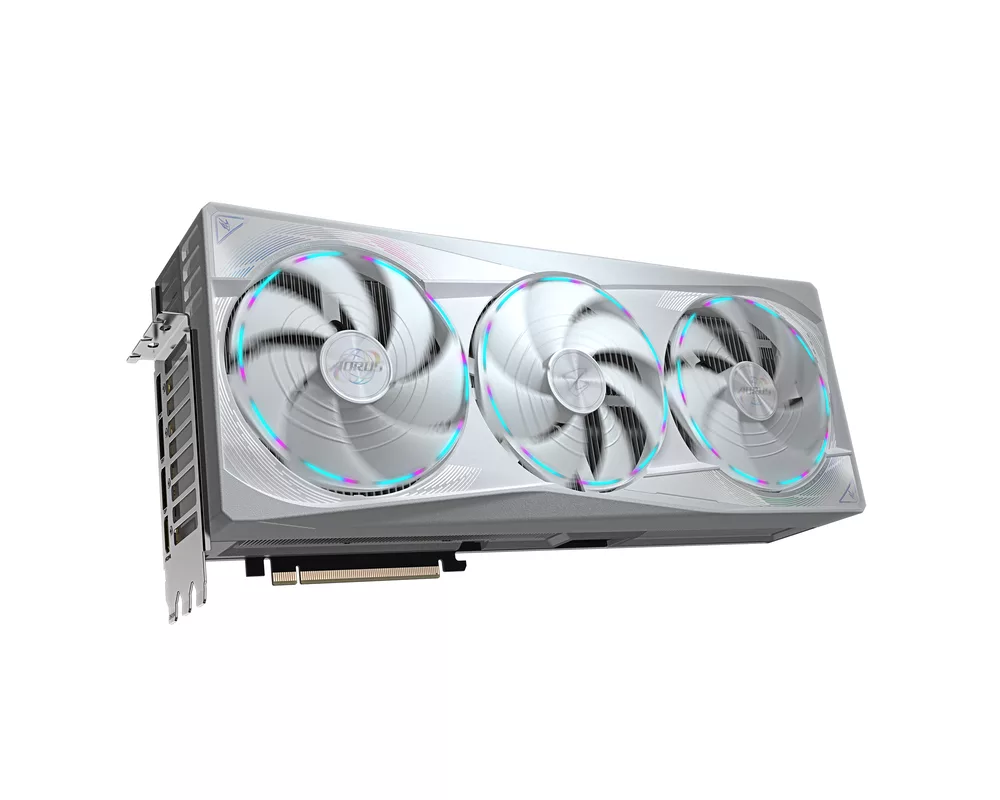 Видеокарта Gigabyte AORUS RTX 5090 MASTER ICE 32GB GDDR7 3