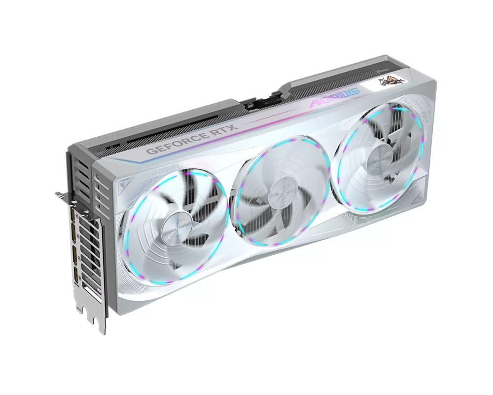 Видеокарта Gigabyte AORUS RTX 5090 MASTER ICE 32GB GDDR7 4