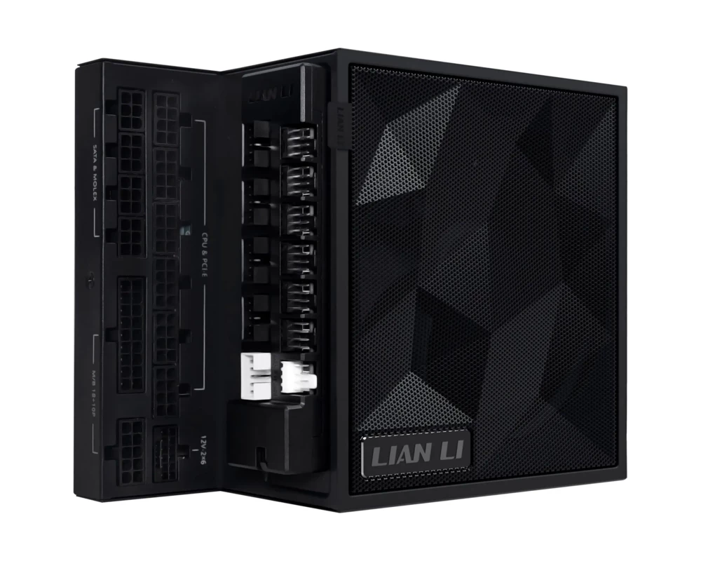 Захранване Lian Li EDGE 1000W 80+ Gold PCIe 5.1, ATX 3.1 - Черно 2