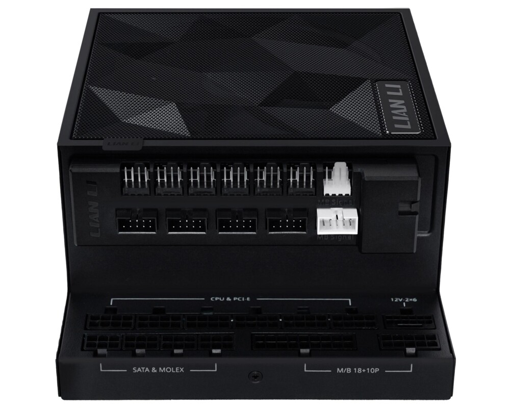 Захранване Lian Li EDGE 1200W 80+ Gold PCIe 5.1, ATX 3.1 - Черно 6