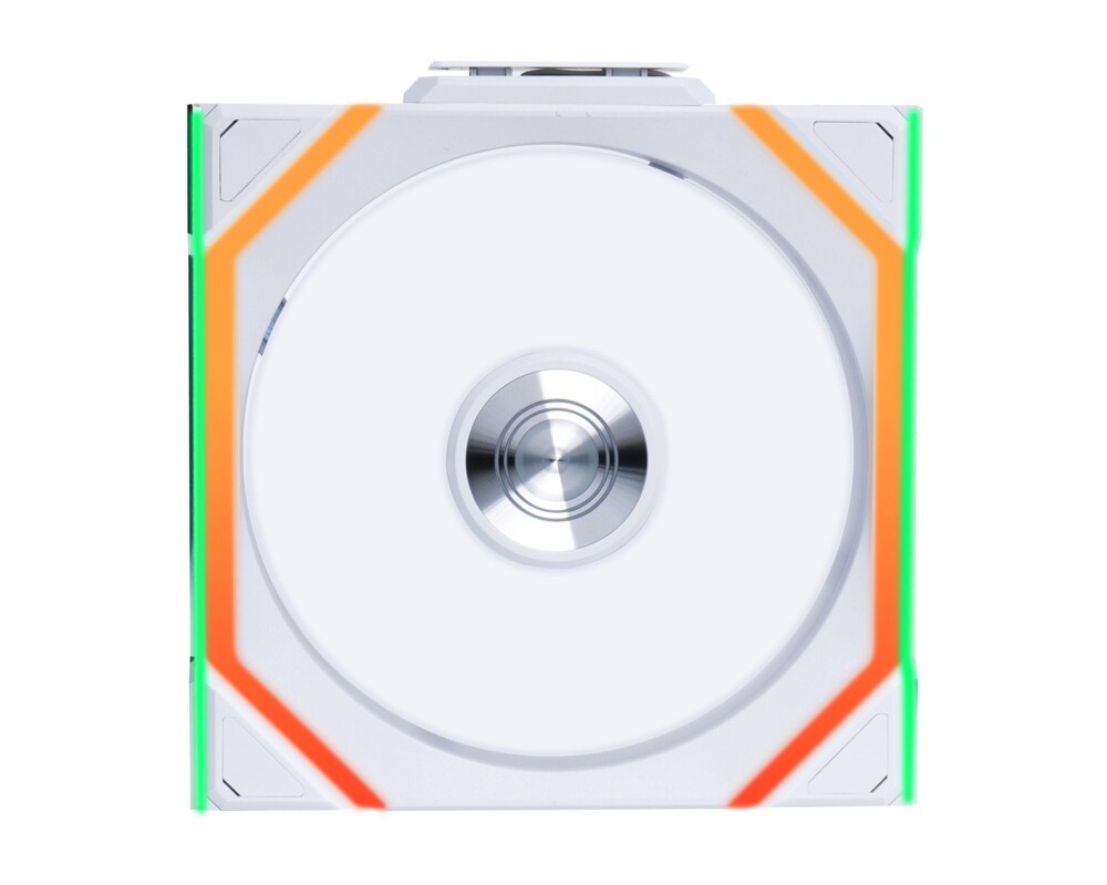 Вентилатор и 3бр Lian Li UNI FAN SL Wireless ARGB PWM Reverse Blade - 120 mm Бели + Контролер 4