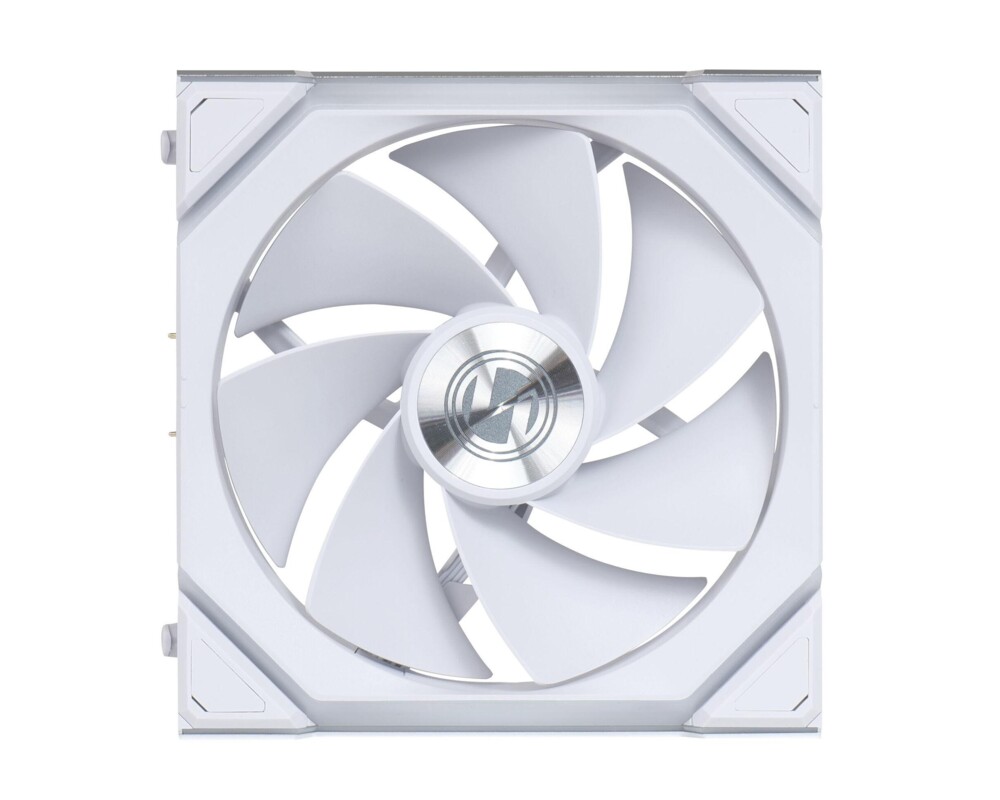 Вентилатор и 3бр Lian Li UNI FAN SL Wireless ARGB PWM Reverse Blade - 120 mm Бели + Контролер 7