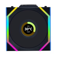  Lian Li UNI FAN SL Wireless LCD ARGB PWM - 120 mm Черен 807412 LULI-095 на топ цена - PIC.bg