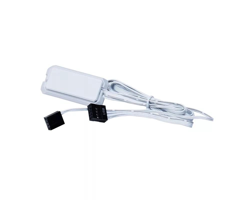 Вентилатор и 3бр Lian Li UNI FAN SL Wireless LCD ARGB PWM - 120 mm Бели 8
