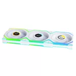 Вентилатор и 3бр Lian Li UNI FAN SL Wireless LCD ARGB PWM - 120 mm Бели 2