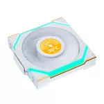Вентилатор и 3бр Lian Li UNI FAN SL Wireless LCD Reverse Blade ARGB PWM - 120 mm Бели 5
