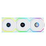 <span>Вентилатор</span> и 3бр Lian Li UNI FAN SL Wireless LCD Reverse Blade ARGB PWM - 120 mm Бели <span class='catalog-num-in-name'>LULI-102</span> - 