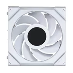 Вентилатор и 3бр Lian Li UNI FAN SL Wireless LCD Reverse Blade ARGB PWM - 120 mm Бели 6