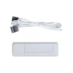 Вентилатор и 3бр Lian Li UNI FAN SL Wireless LCD Reverse Blade ARGB PWM - 120 mm Бели 8