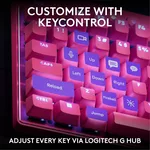 Клавиатура Геймърска механична клавиатура Logitech G Pro X RAPID TKL Magenta - Tactile Switch 5