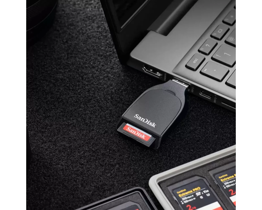 Четец за карти SanDisk Extreme PRO, USB-A, QuickFlow™ SD UHS-I Card USB-A Reader 4