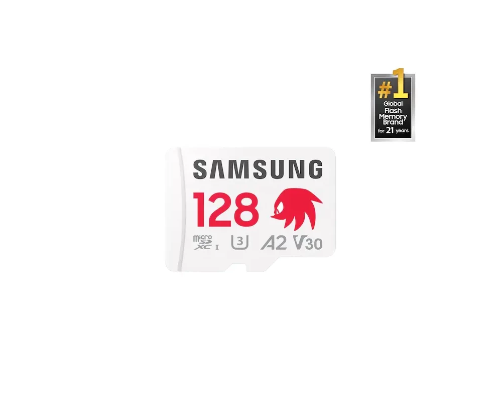 Флаш карта Samsung SONIC PRO PLUS, microSDXC, UHS-I, 128GB, Адаптер 2