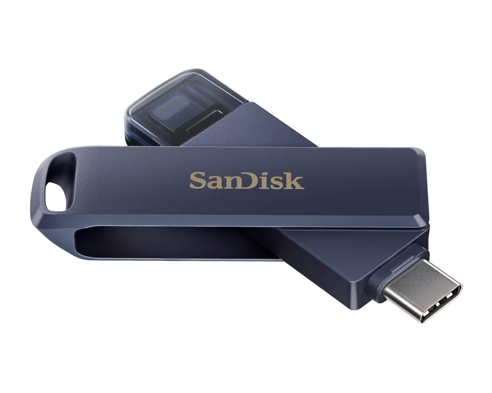 Флаш памет SanDisk Phone Drive for iPhone - 128GB, USB-A/ USB-C,100Mb/s 3