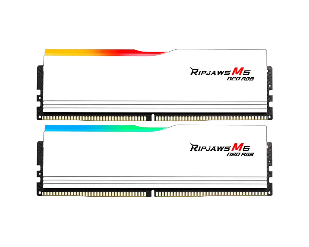 Памет G.SKILL Ripjaws M5 Neo RGB 64GB(2x32GB) DDR5-6000 - AMD EXPO