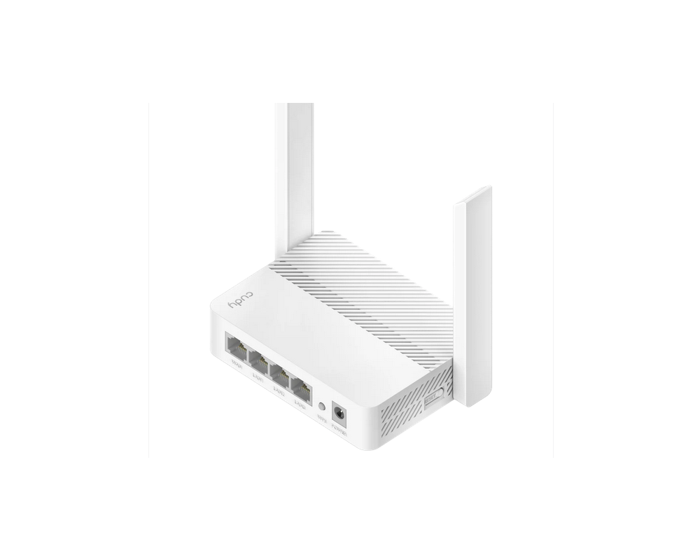 Рутер Cudy WR1200E, V1.0, 2.4/5 GHz, 300 - 867 Mbps, 10/100/ 4