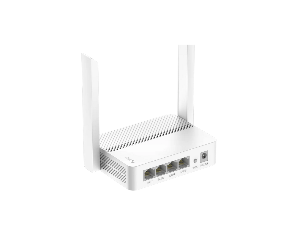 Рутер Cudy WR1200E, V1.0, 2.4/5 GHz, 300 - 867 Mbps, 10/100/ 2