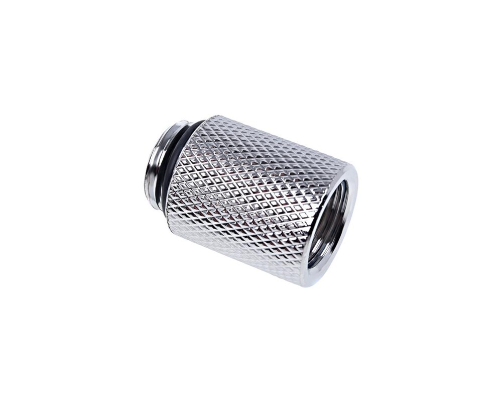 Част за охладител Alphacool Eiszapfen, 20 mm, G1/4 външна към G1/4 вътрешна резба, Сребрист 3