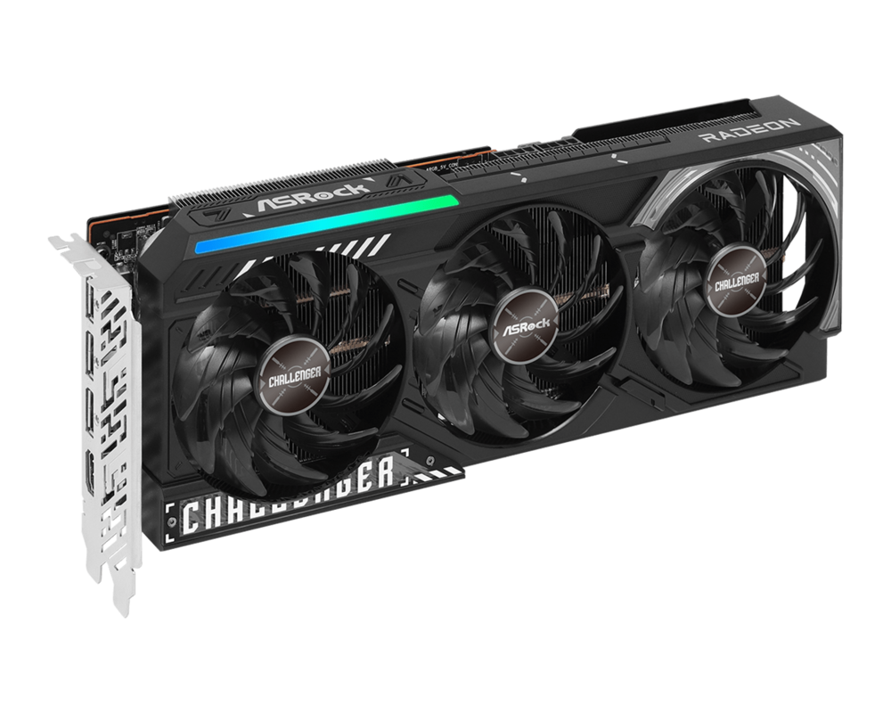 Видеокарта ASROCK RADEON RX 9070 Challenger 16GB GDDR6 3