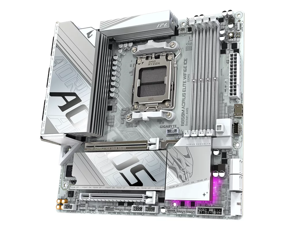 Дънна платка Gigabyte B850M AORUS ELITE WIFI6E ICE 3