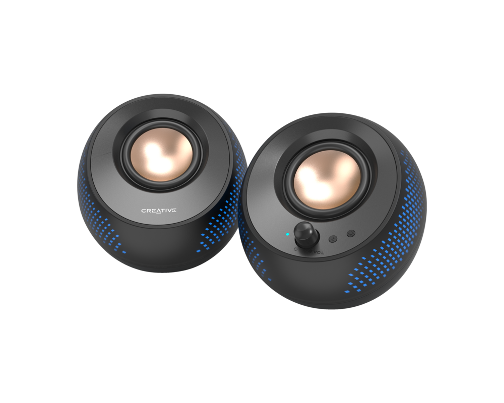 Аудио система Creative PEBBLE X - 15W RMS, USB-C 2