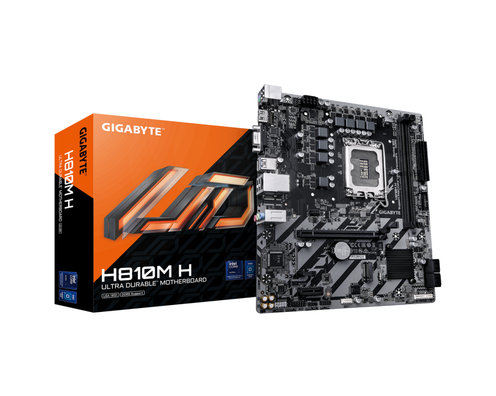 Дънна платка GIGABYTE H810M H, LGA 1851 4