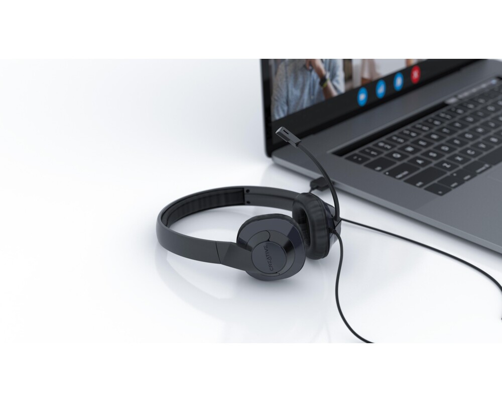 Слушалки с микрофон Creative HS-720 V2 - USB 4