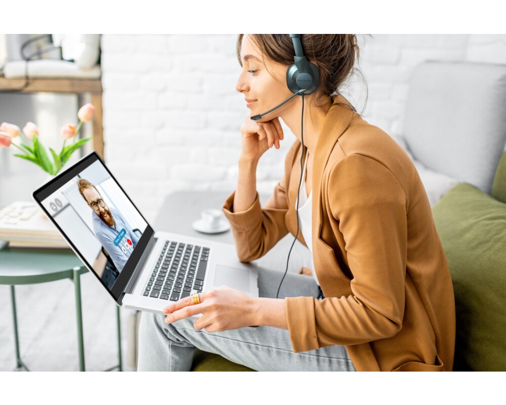 Слушалки с микрофон Creative HS-720 V2 - USB 8