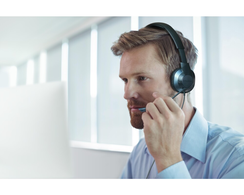 Слушалки с микрофон Creative HS-720 V2 - USB 5