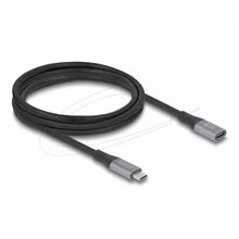  Delock Удължителен кабел USB-C, 40 Gbps, PD 240W, 1 м, сив 809646 DELOCK-81201 на топ цена - PIC.bg