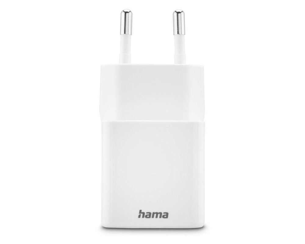 Зарядно HAMA Бързо мини Gan , 30 W, 1x USB-C, 1x USB-A, PD, бял 4