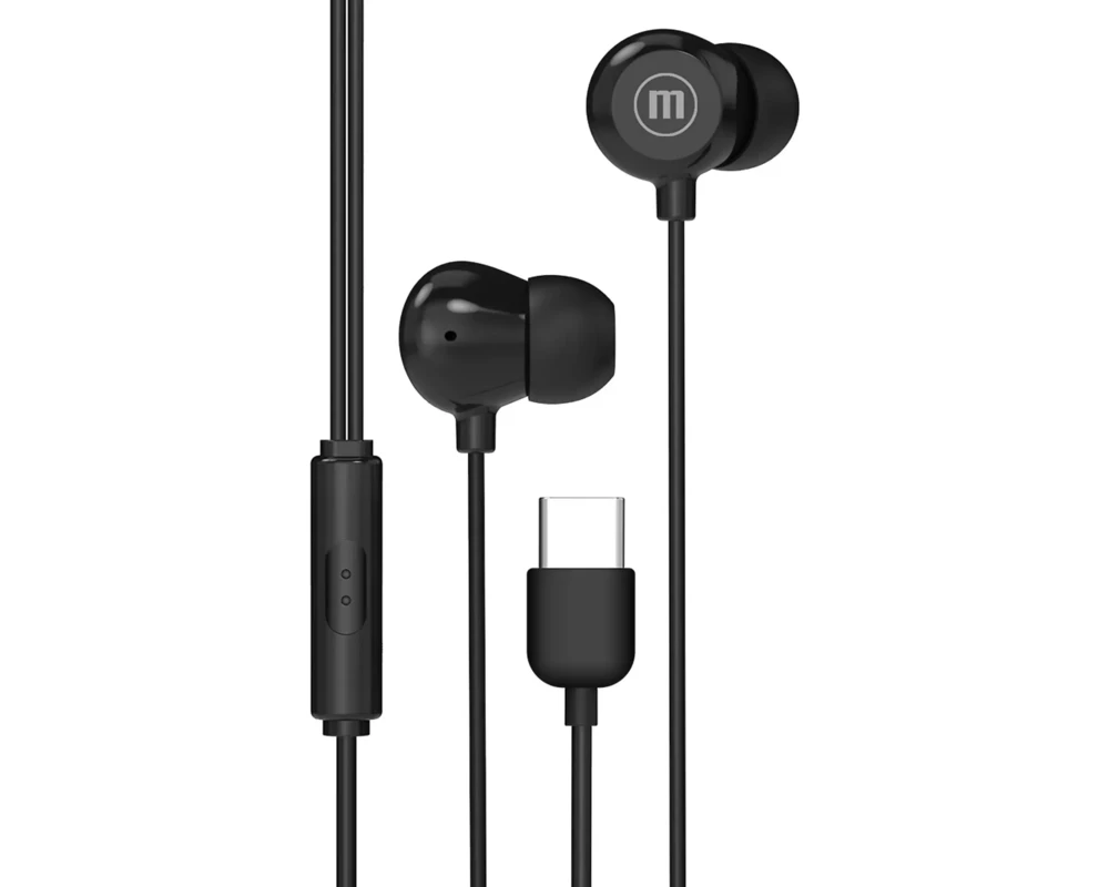Слушалки тапи с микрофон MAXELL IN-BAX, USB-C 2