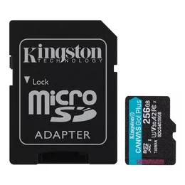  KINGSTON 256GB microSDXC Canvas Go Plus Gen4 200MB 812297 SDCG4/256GB на топ цена - PIC.bg