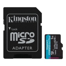  KINGSTON 1TB microSDXC Canvas Go Plus Gen4 200MB 812299 SDCG4/1TB на топ цена - PIC.bg