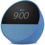<span>Тонколони</span> Смарт часовник Amazon Echo Spot 2024 , гласов асистент, Blue <span class='catalog-num-in-name'>ECHO-SPOT-BLUE</span> - 