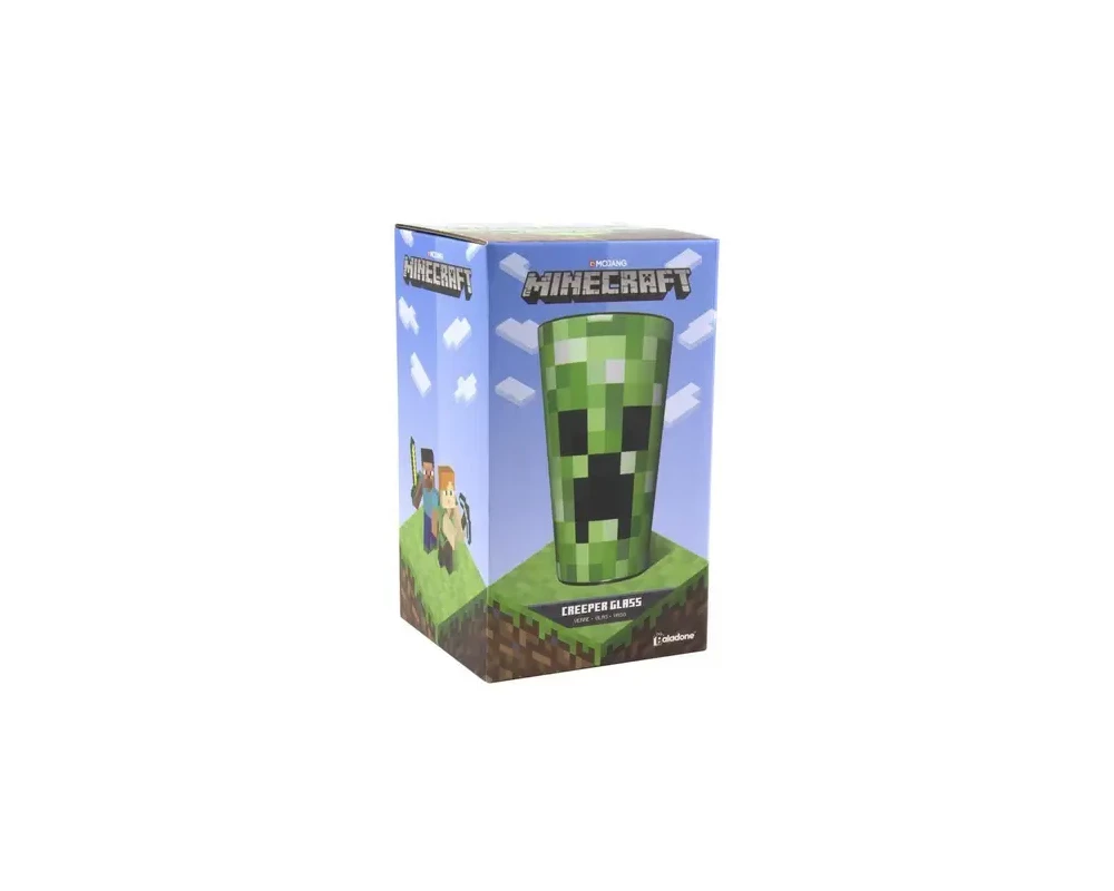 Аксесоар Чаша Paladone Minecraft Creeper Glass (400ml), PP6729MCFV2 5