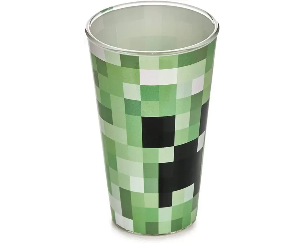 Аксесоар Чаша Paladone Minecraft Creeper Glass (400ml), PP6729MCFV2 3