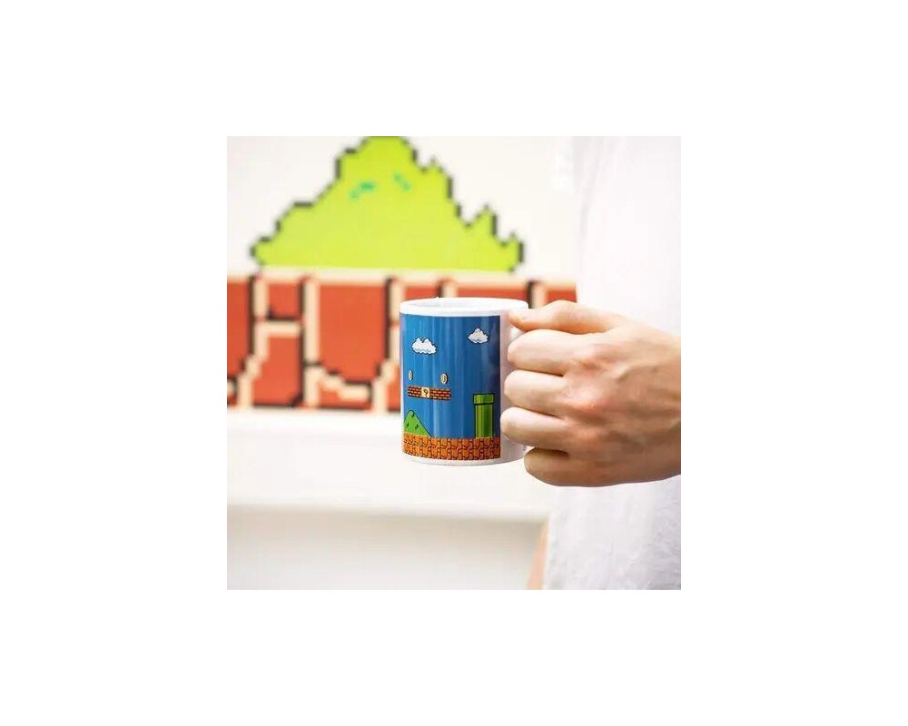 Аксесоар Чаша с термо ефект Paladone Super Mario - Heat Change Mug (300ml), PP2927NN 8