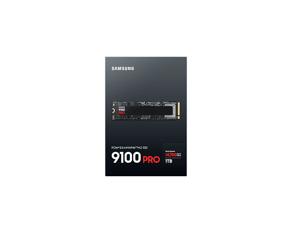 SSD SSD SAMSUNG 9100 PRO 4TB, PCIe 5.0 NVMe M.2 Type 2280 3