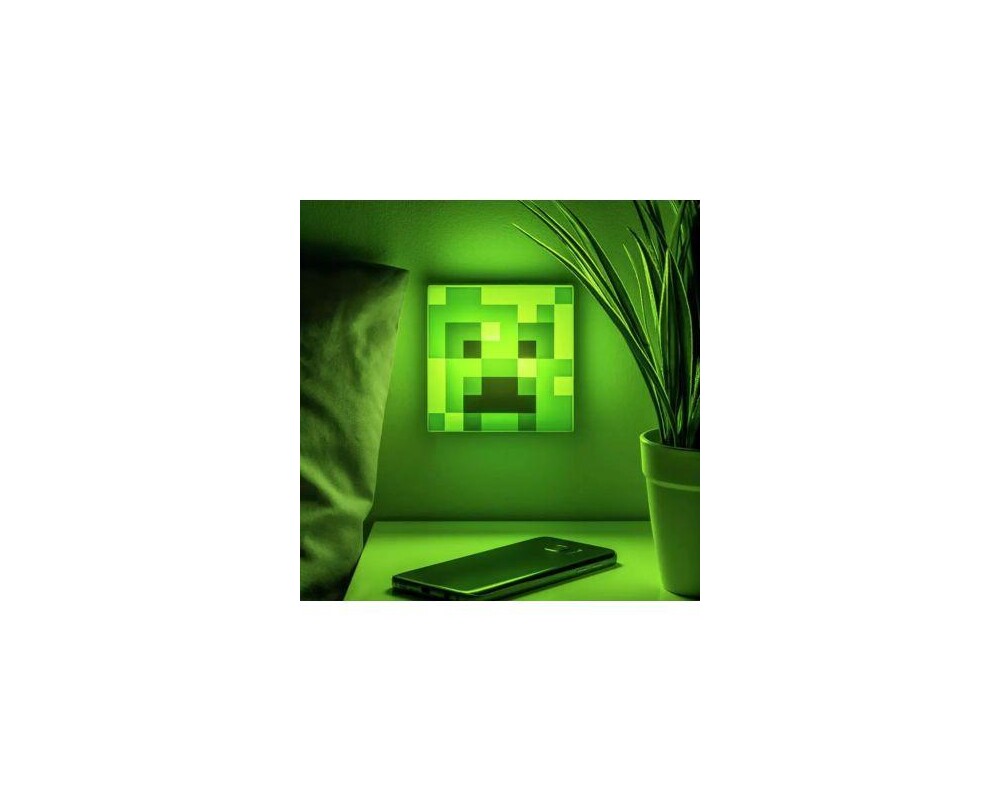 Фигурка Лампа Paladone Minecraft - Creeper Night Light, PP11396MCF 6