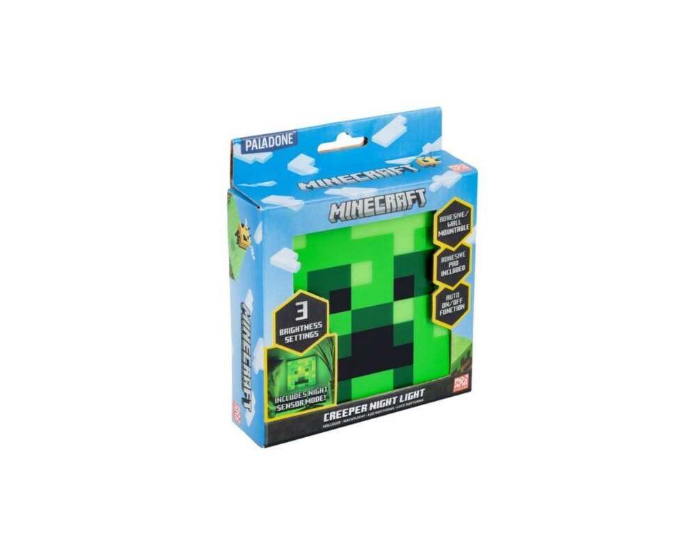 Фигурка Лампа Paladone Minecraft - Creeper Night Light, PP11396MCF 4